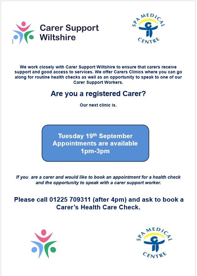 Carer Health Check Clinic